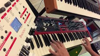 Video thumbnail for Ferrofish B4000+ and HK Rotosphere   VS   Nord Stage 3 Organ by Attaporn Xuto