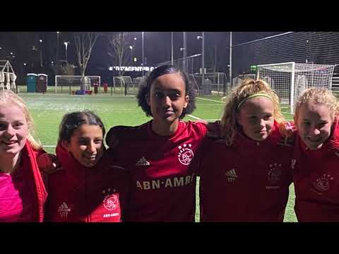 Lily Yohannes with Ajax o16 vs KRC Genk Jong Beloften - 3/3/2022