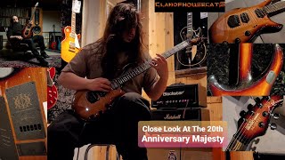 Video thumbnail for 2021 Ernie Ball 20th Anniversary JP Majesty Honey Butter Burst Close Look. by ClanOfHouseCats