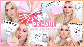 *in depth* PR HAUL! swatches and chit chat 😊