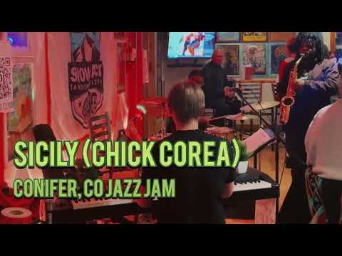 Sicily by Chick Corea (w/ swung back beat)