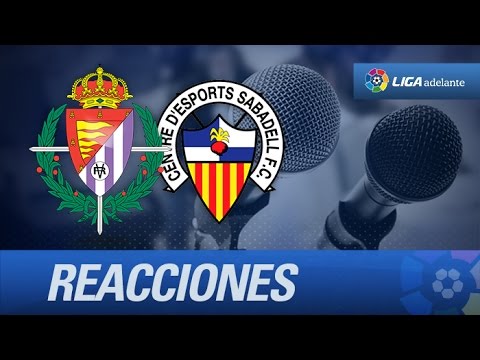 Rueda de prensa de Rubi tras el Real Valladolid (0-0) CE Sabadell