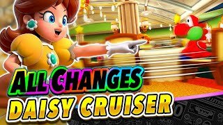 Seasick Tilt-a-Whirl!! All Changes in Daisy Cruiser! | Classics VS Mario Kart 8 ANALYSIS