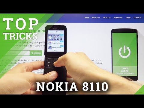 Top Tricks NOKIA 8110 4G - Tips / Hidden Options / Cool Features