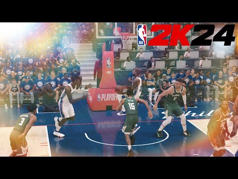 DAMIAN LILLARD GOT NO D - NBA 2K24 MyCAREER Playoffs R2G2 Part 8