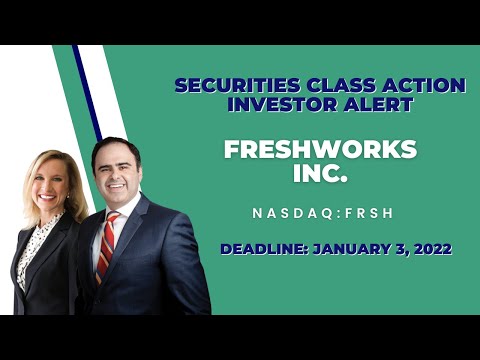 70% Loss | FRSH Stock News | Freshworks Inc. Securities Class Action Lawsuit #FRSH