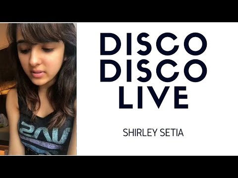 Shirley Setia Singing Disco Disco Song Live | Only Voice No Music |