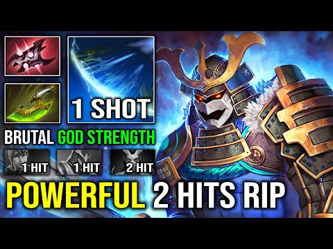 SVEN is Still OP in 2022 | WTF 2 Hits Deleted First Item Armlet Ultra God Strength Powerful Hit DotA
