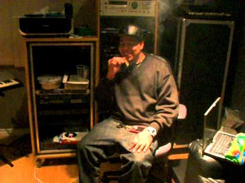 Blu Light District Working Hard At Inland Recording Studio with Chili Chil, Phatbeatz and others