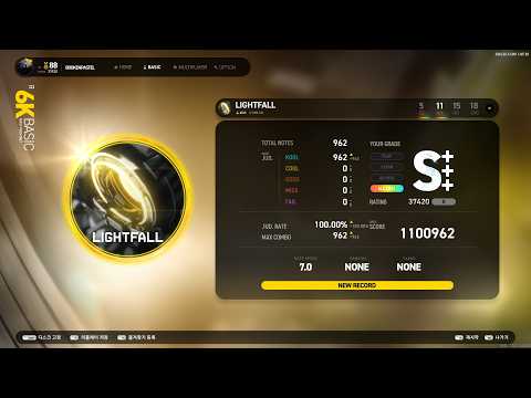 [EZ2ON REBOOT : R] {B} LIGHTFALL 6K NM 11