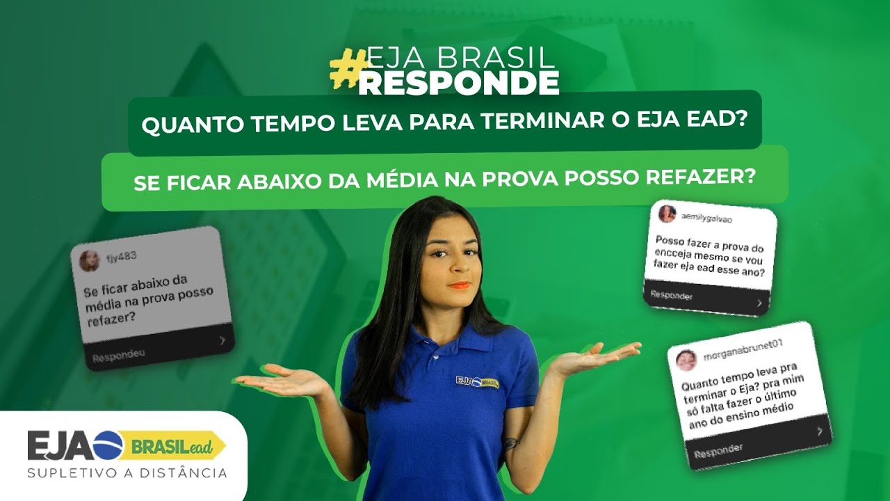 Encceja e EJA EAD, posso fazer as duas provas no mesmo ano? Como funciona? | EJA RESPONDE 2