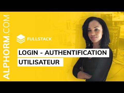 Login Authentification utilisateur sous Fullstack JS Vidéo Tuto