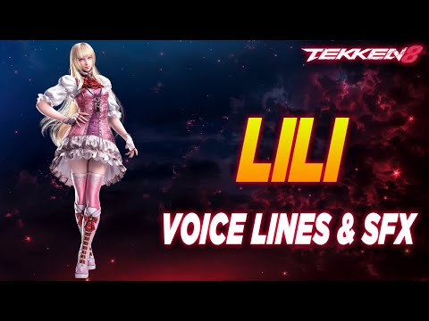 Tekken 8: Lili Rochefort Voice Lines & Efforts + SFX