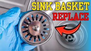 How to Replace a Kitchen Sink Basket Strainer – Step-by-Step Guide !