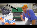 Blippi Visits The Ice Rink More Blippi Videos For Toddlers Educational Videos For Kids