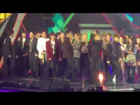 181228 EXO Super Shaking at Ending KBS Gayo Daechukje 2018