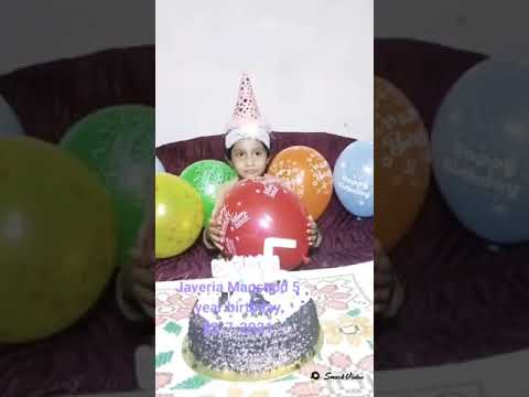 happy birthday Javeria #Short video