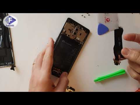 Batteria Huawei mate 10 Pro BLA-L29 - Smontaggio Huawei Mate 10 Pro - Disassembly Huawei Mate 10 Pro