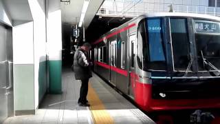 【LCDのある車両】名鉄名古屋本線 名鉄3309F 普通犬山行き金山発車