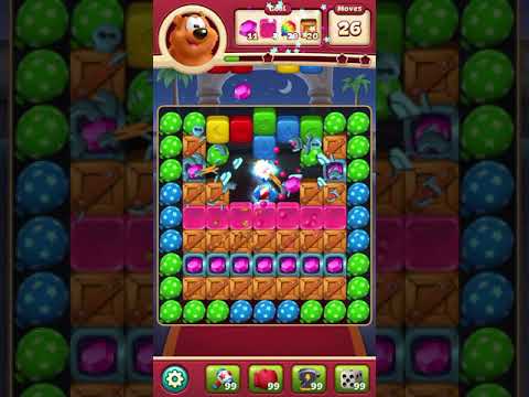 Toon Blast Level 3421 NO BOOSTERS - A S GAMING ✔️