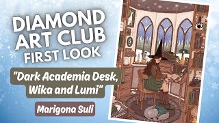 DAC Sneak Peek - "Dark Academia Desk, Wika And Lumi" by Marigona Suli || I spy... Electro??