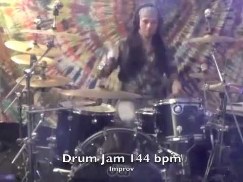 Improv Drum Jam 144bpm