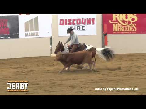 Colorful Illusion ridden by Mark W. Parsons  - 2016 NRCHA Derby (FINALS - Cow Work, NP)