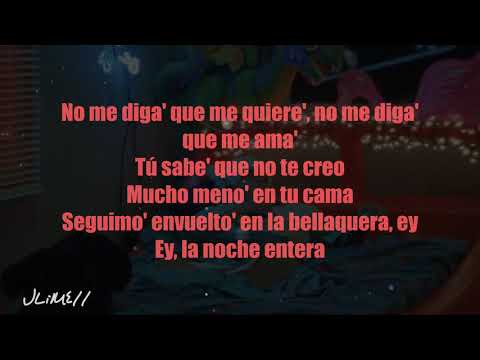 Bad Bunny x Daddy Yankee  - La Santa (Letra) 4k