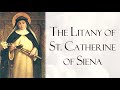 Litany Of Saint Catherine Of Siena Patron Saint Against Bodily Ills Of Nurses Against Temptation