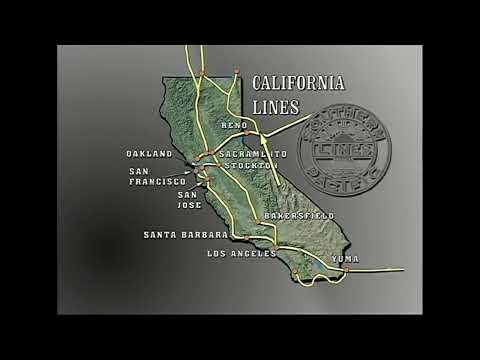 SOUTHERN PACIFIC STEAM & EARLY DIESEL GLORY DAYS - FULL MOVIE