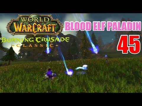 Let's Play WoW - TBC Classic - Blood Elf Paladin - Part 45 | Dangerous | Gameplay Walkthrough