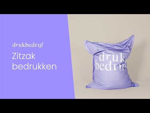 Zitzak bedrukken