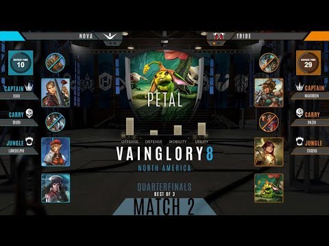 Tribe vs Nova Game 2 | Vainglory 8 NA Autumn 2017 Split 2 Week 3