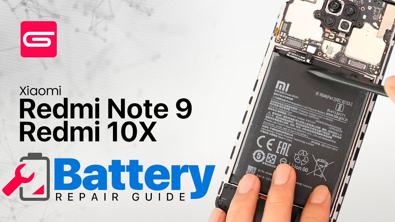 Redmi Note 9 Battery Replacement | Redmi 10X