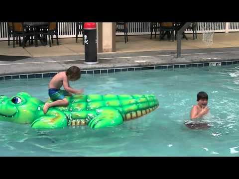 Casper Motel Waterpark - Thanksgiving 2010