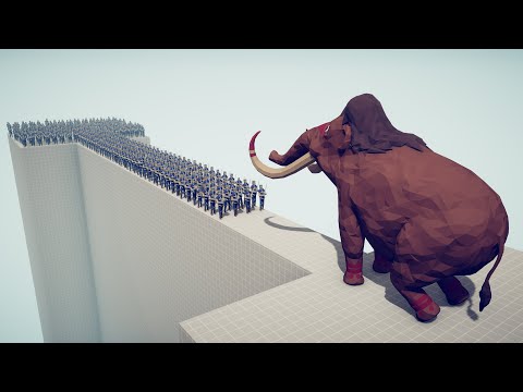 MAMMOTH BRIDGE LAST STAND - Totally Accurate Battle Simulator