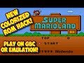 New Colorized Rom Hack Super Mario Land DX For Game Boy Color