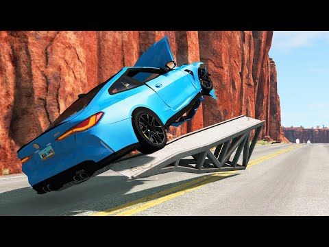 Expensive Cars vs Flip Ramp - BeamNG Drive Crashes | DestructionNation