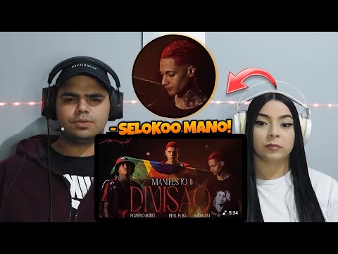 React • Manifesto #1 "A Rua Cercada Por Divisão" - Oruam, Real Fubá, MC Poze do Rodo