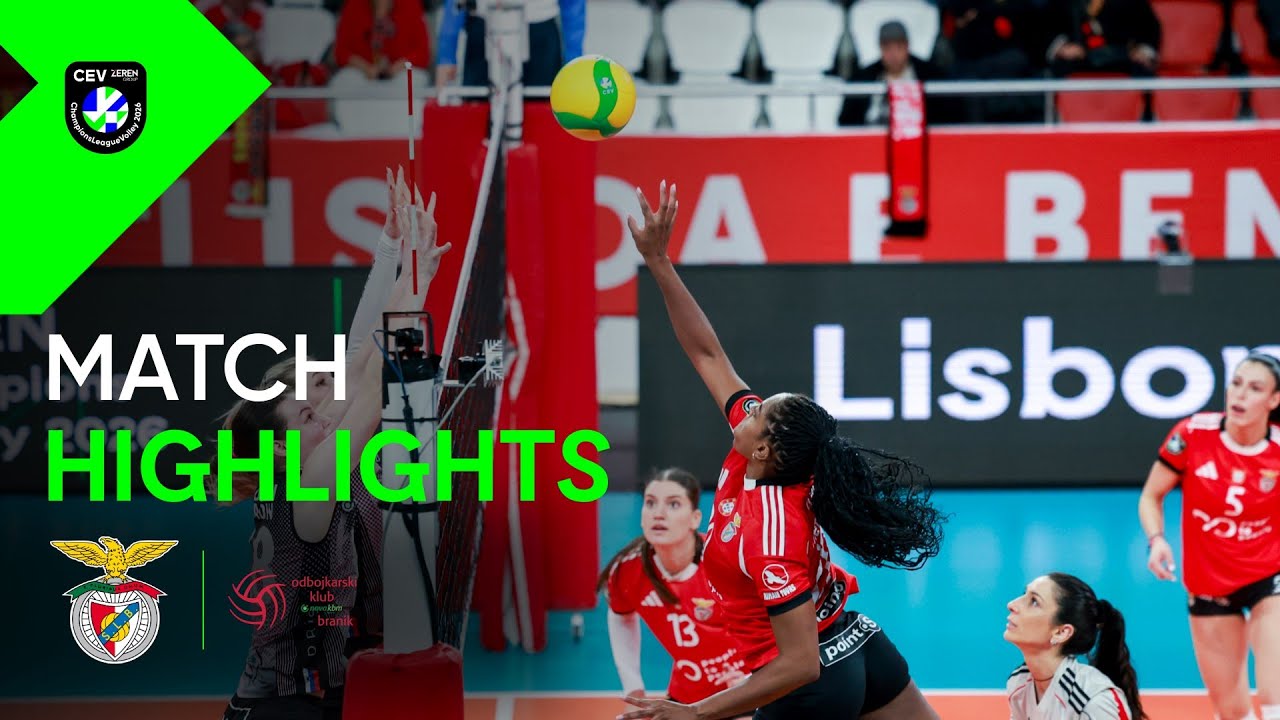 Highlights | LISBOA e Benfica vs. OTP Banka Branik MARIBOR  |  CEV Champions League Volley 2026