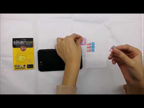 X One® Extreme Shock Eliminator Camera Lens Protector Installation Guide