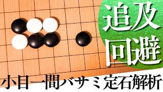 現代では打たれない？小目の一間バサミ定石への対策【囲碁実況】