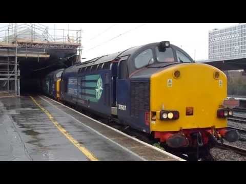 37607 & 37218 Crewe 3rd April 2015