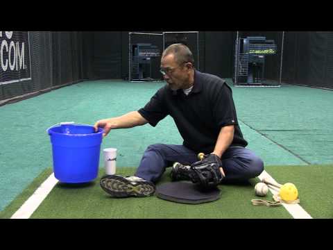 YouTube video about: How to break in a youth baseball glove?