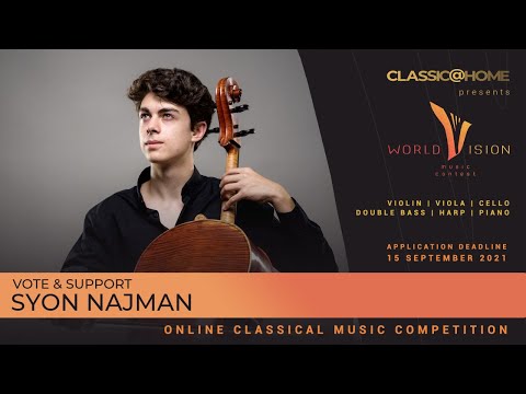 Syon Najman - Cello - Bulgaria - Regional level - Worldvision 2021