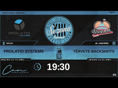 2024 01 26 | PROLATIO SYSTEMS (PRL) - TĒRVETE BACKSHOTS (TRV) | EE