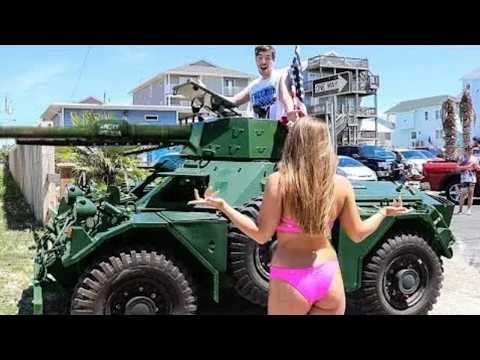 I Ubered Random People In A Tank Video
