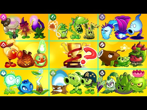 Random 3 Best Plants From 8 Mints Families Battlez! Which Team Is The Best? Plants vs Zombies 2