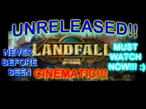 NEW PATCH 5.1 CINEMATIC. LANDFALL!