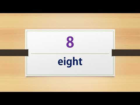 LET'S COUNT 1-20 -- K1 to K2 (Warm-Up)